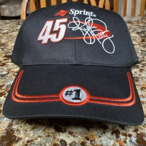 Vintage Kyle Petty NASCAR Sprint Cup Adjustable Hat Black Baseball Cap